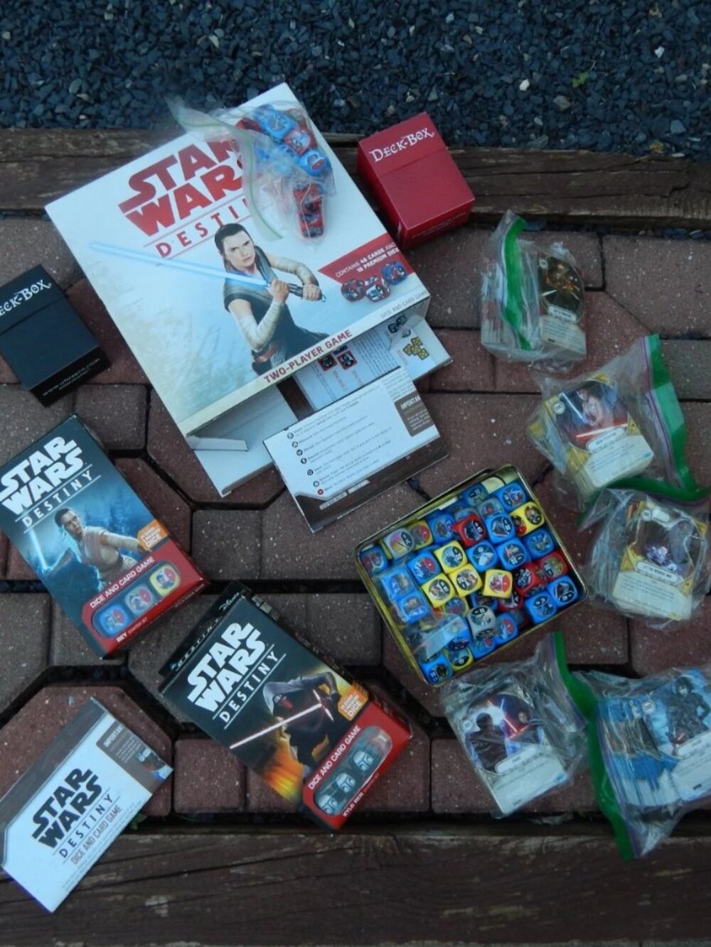 Star Wars Destiny Dice Lot & Extras Very COOL